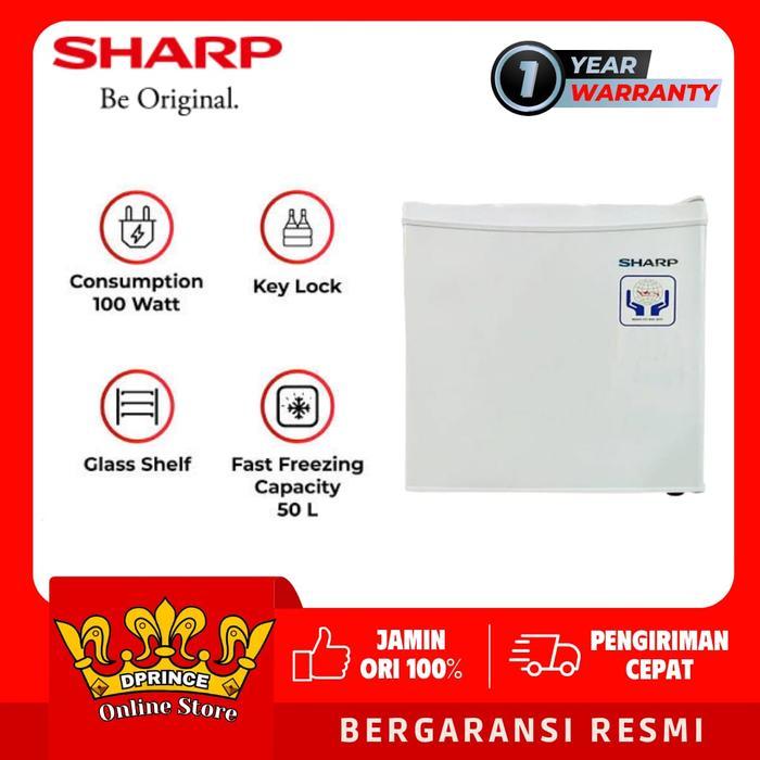 SHARP Mini Bar 50MB Kulkas Portable SJ-50MB-XW