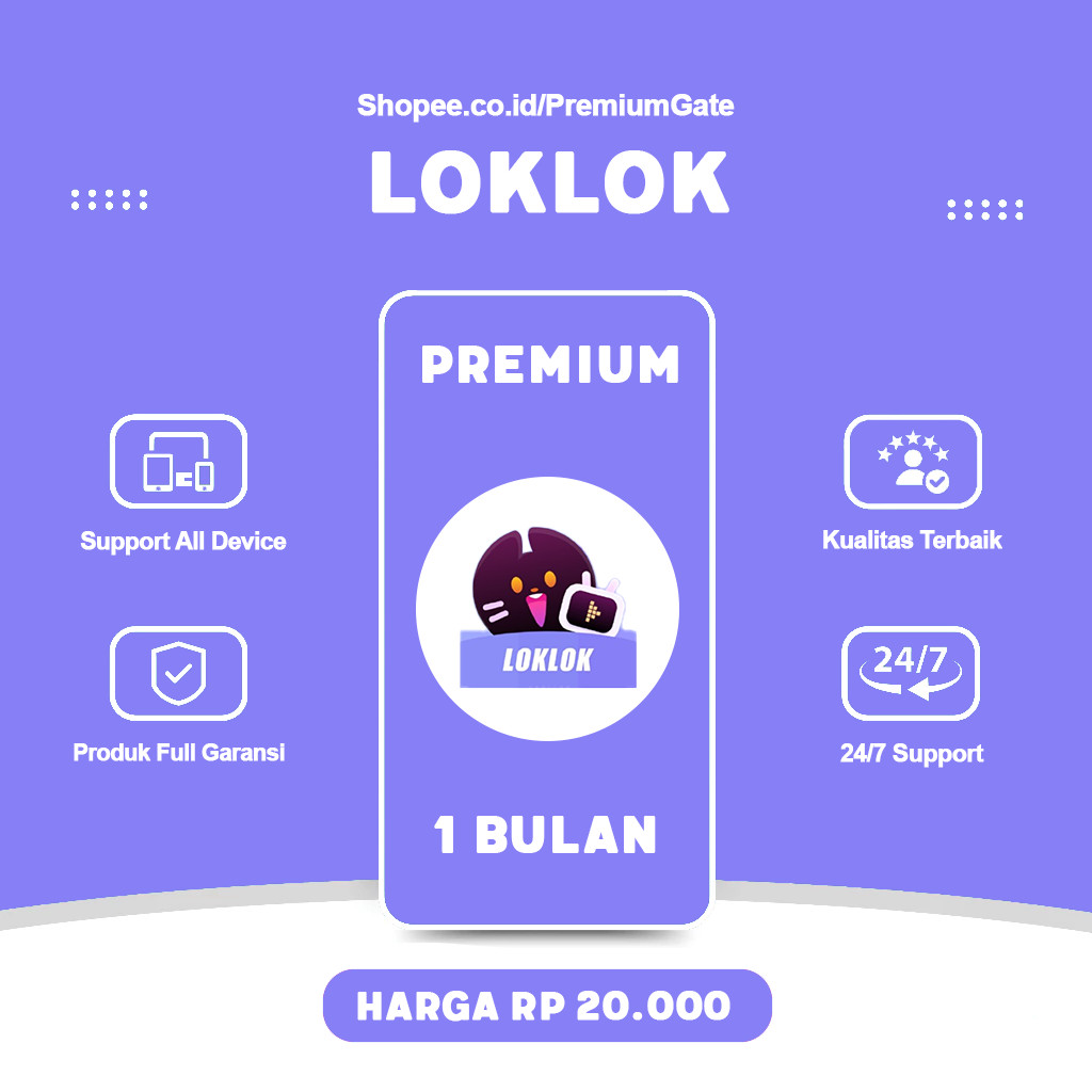 Loklok Premium 1 Bulan