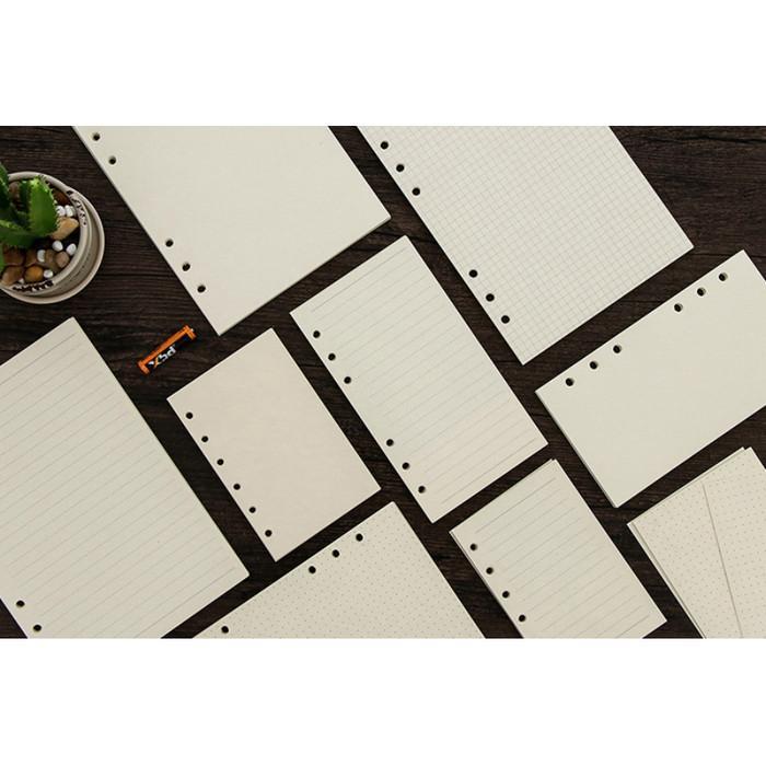 Kertas / Isi Ulang Binder / Loose Leaf A4, B5, A5, A6