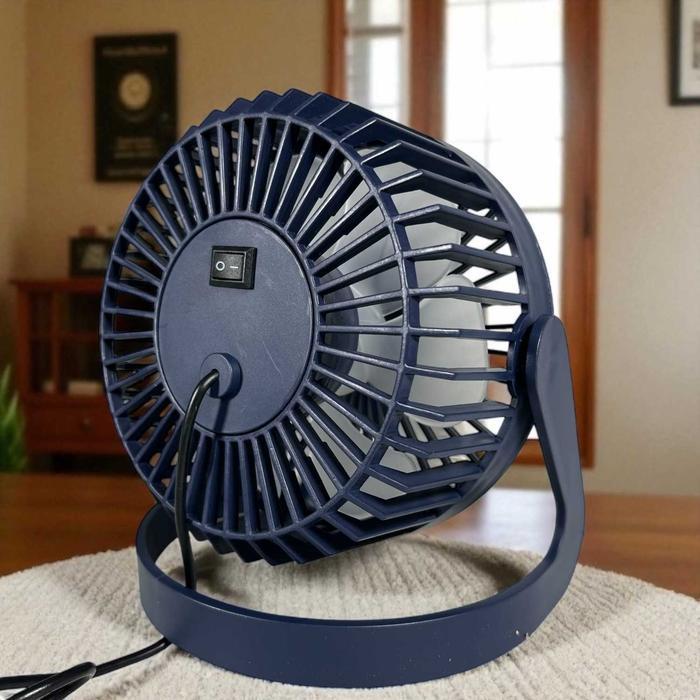 TAFFHOME KIPAS ANGIN MEJA PORTABLE DESK FAN USB 5 INCH 2.5W - YZ-007