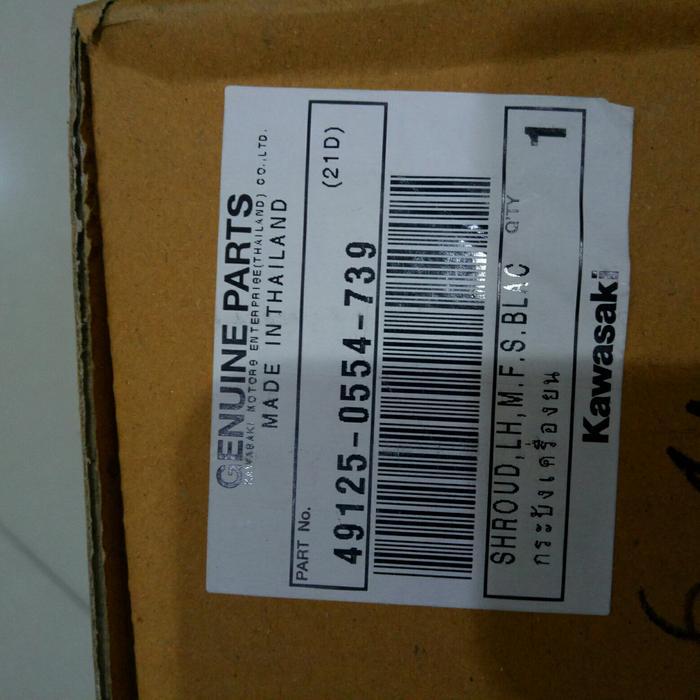 Terhemat Shroud Sayap Fairing Cowling Kawasaki Er6N Er6 N Er 6N Original Kawasaki Terlaris