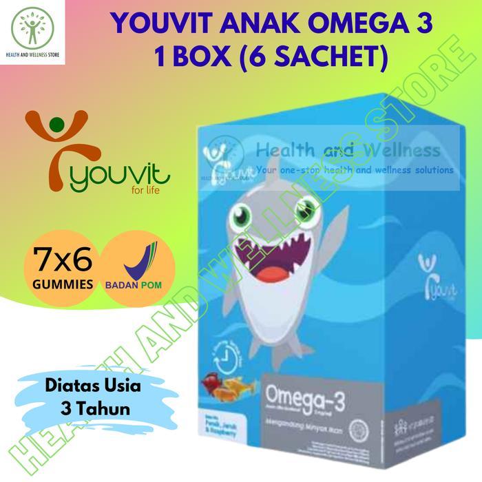 Sedia YOUVIT MY MULTIVITAMIN 3 ANAK 42 21 MIES SACHET BOX
