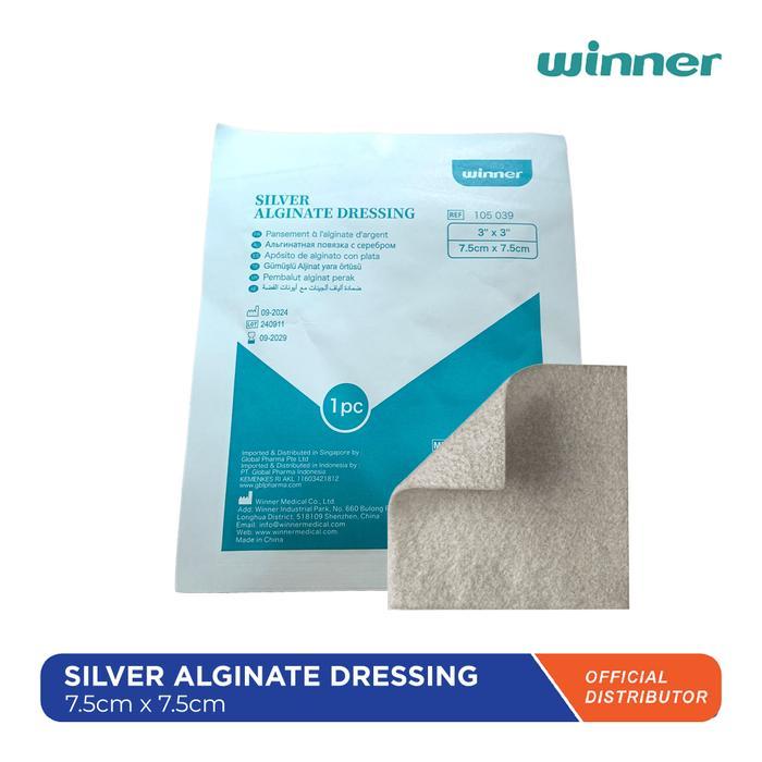 Ready WINNER Silver Alginate Dressing Calcium Pembalut Luka
