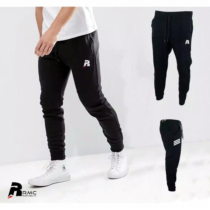 ASLI celana jogger jumbo Jogger big size RMC bahan Bab Terry PREMIUM READY STOCK
