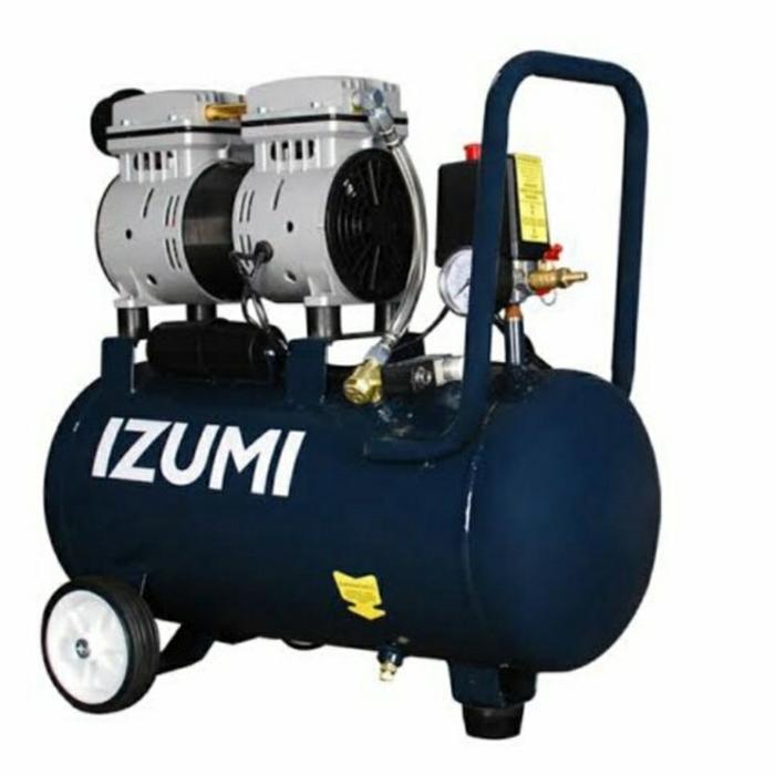 Kompresor Angin Udara 24L IZUMI OL1024 1HP / Air Compressor Listrik Oilless Tanpa Oli OL-1024 24 Lit