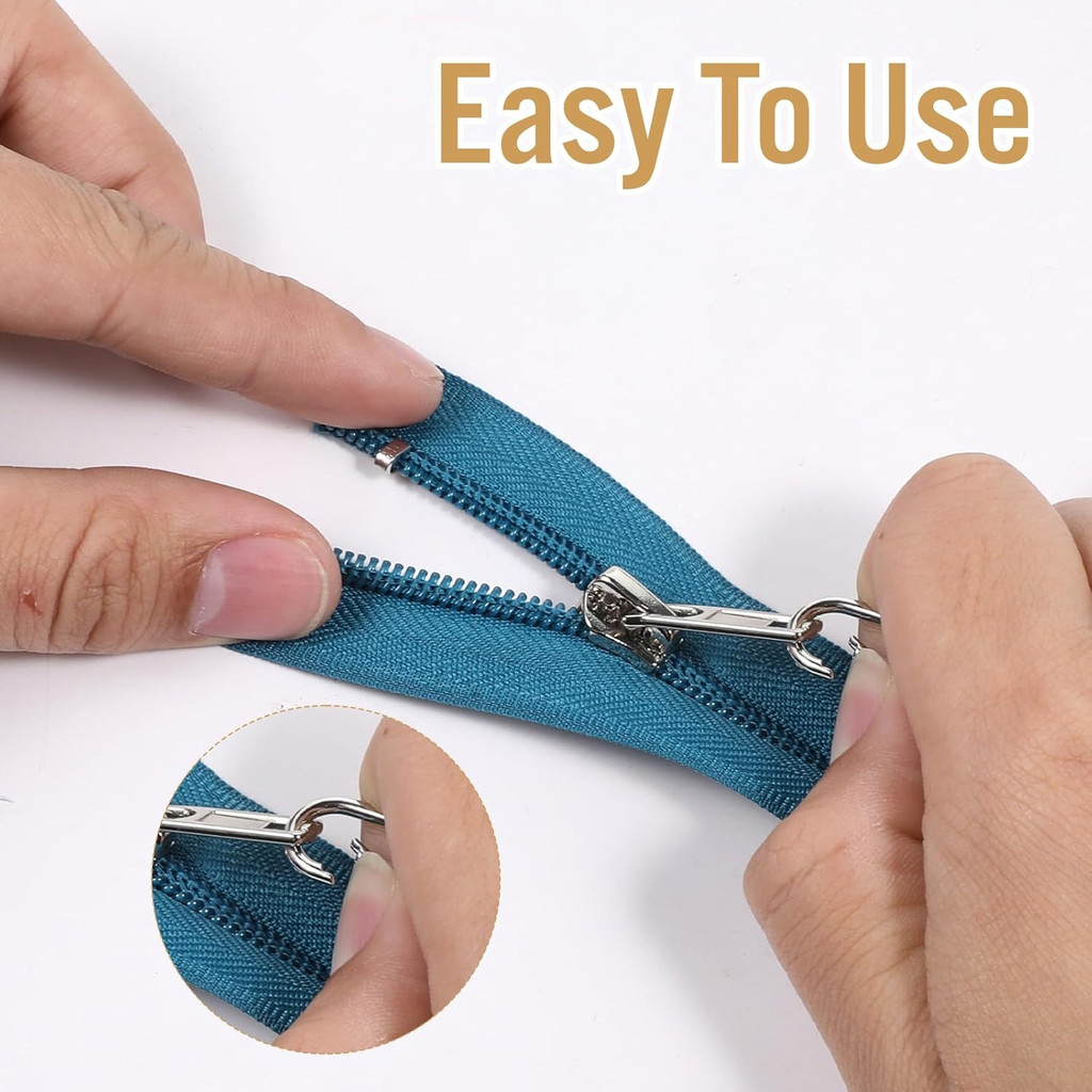 4pcs PU Leather Zipper Pull Replacement, Pull Zipper Tabs Fasteners for Bags Luggage Purses