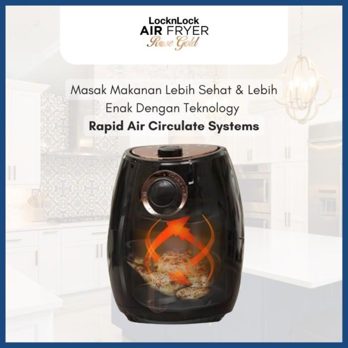 AIR FRYER LOCKNLOCK/LOCK N LOCK/LOCK & LOCK EJF126BMNC - 2 LITER