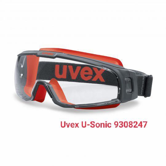 Uvex Google U-Sonic 9308247- Kacamata Safety Google Uvex 9308247