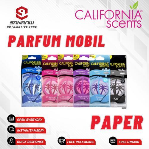 Melayani Faktur Pajak Parfum Mobil California Scents Paper ( Pewangi / Pengharum Mobil )