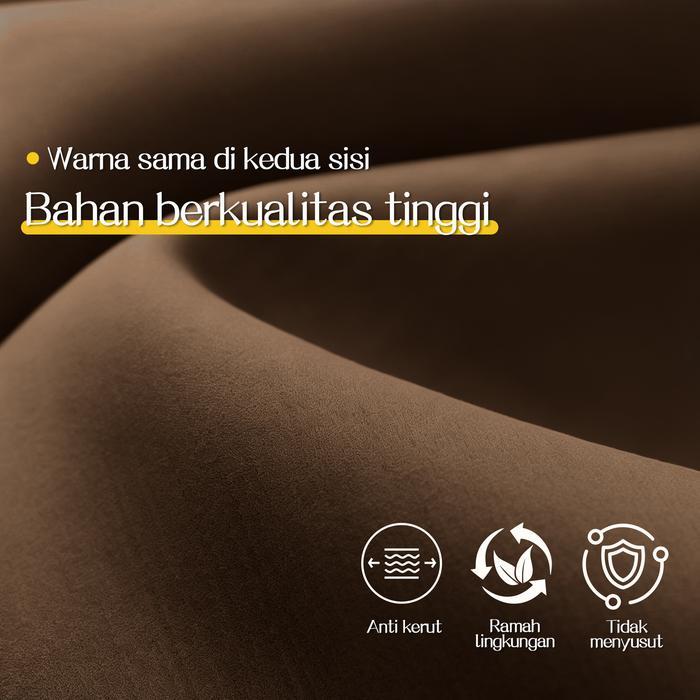 Tirai Jendela Aesthetic Tidak Mudah Kusut Gorden Kolong Dapur Gorden Blackout Kain Tebal Tirai