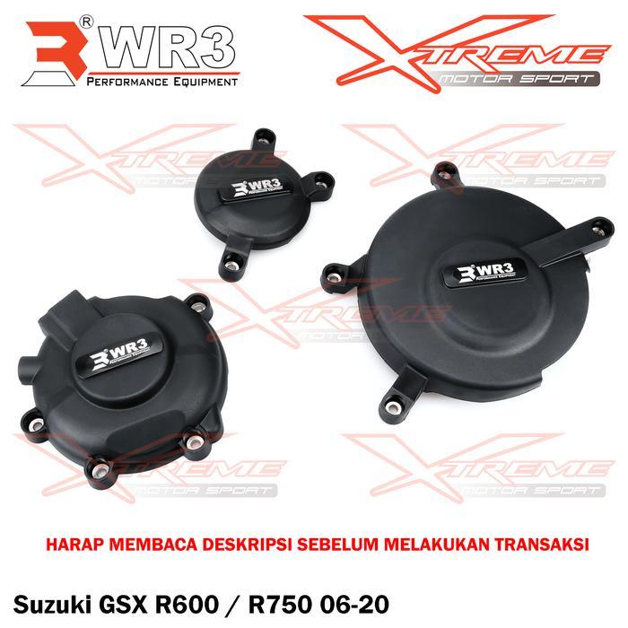 NEWSS COVER ENGINE GUARD WR3 GSX R 600 750 R600 R750 2006-2020