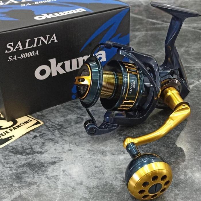 Promo Reel Spinning Okuma Salina New 2023 Sa-4000Ha,Sa-6000Ha Dan Sa-8000A