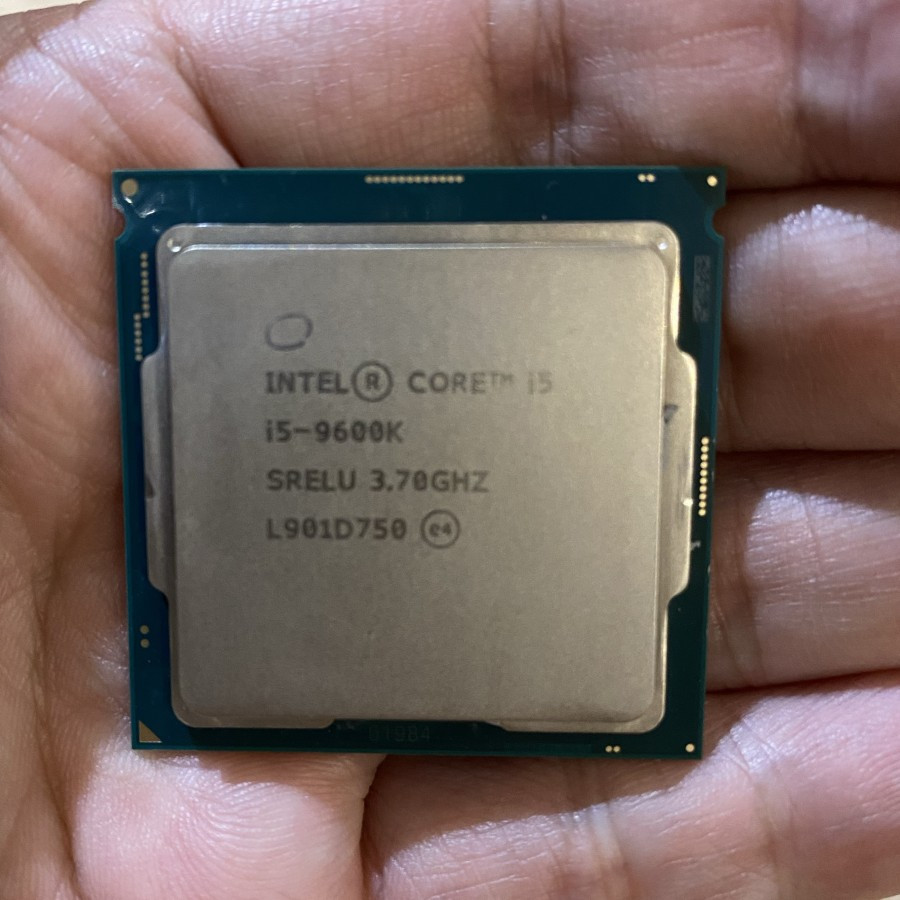 BESSELER PROCESSOR INTEL CORE I5 9600K LGA 1151 GARANSI 1 TAHUN