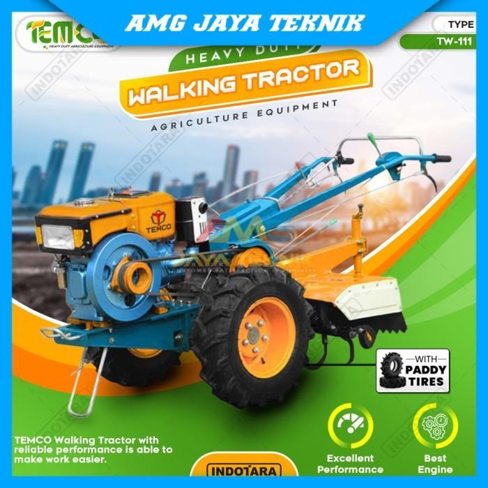 Traktor Sawah Diese /l Mini Diesel Engine Hand Walking Agriculture Wheel Tractor