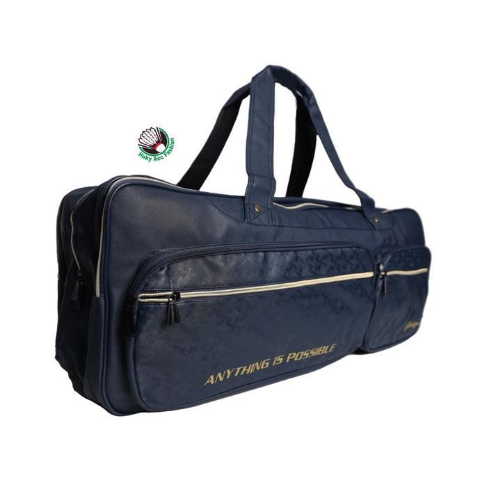 Tas Badminton Bulutangkis Kotak Lining ABST399 ABST 399 Navy