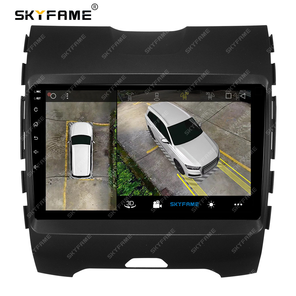 . Skyfame Car Frame Fascia Adapter Canbus Box Decoder Android Audio -