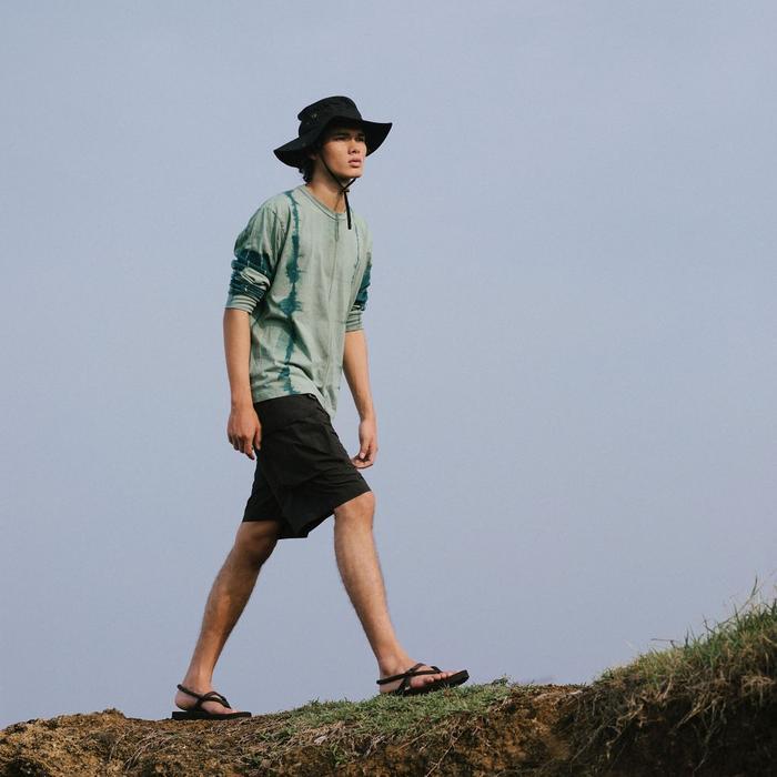Sartorialele// Sendal Gahalu Wakatobi Warna Merapi Charcoal