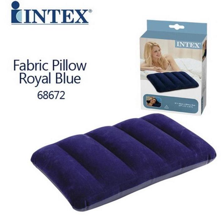Bantal Angin Fabric Pillow Intex 68672 - Biru