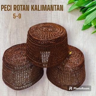 Peci Rotan Kalimantan Peci Akar Rotan Peci Berkualitas