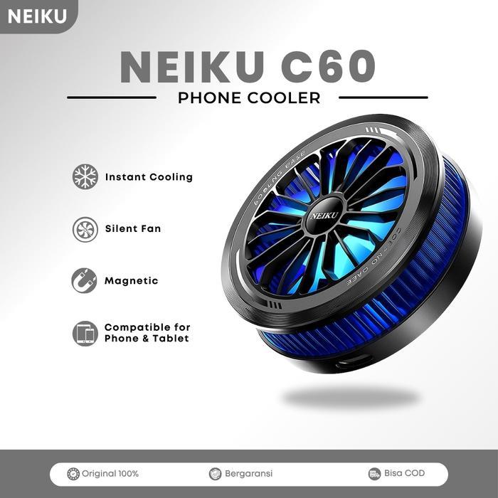 C60 Magnetic Phone Cooler Pendingin HP Cooler Hp Magnet Universal