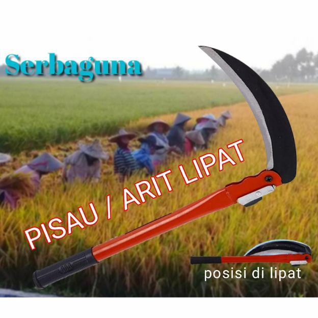 Rds - Pisau Arit Lipat Tajam Praktis Aman Serbaguna