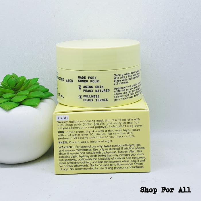 Versed Doctor'S Visit Instant Resurfacing Mask Aha Bha Complex 50Ml