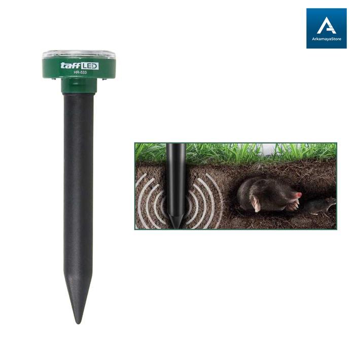 alat pengusir tikus ultrasonic tancap solar power kebun taman sawah