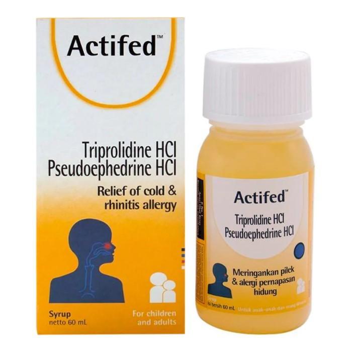 Actifed Syrup 60 Ml