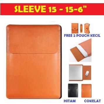 ASUS TUF DASH 15 15.6" LEATHER SLEEVE 3IN1 SARUNG LAPTOP HANDBAG POUCH