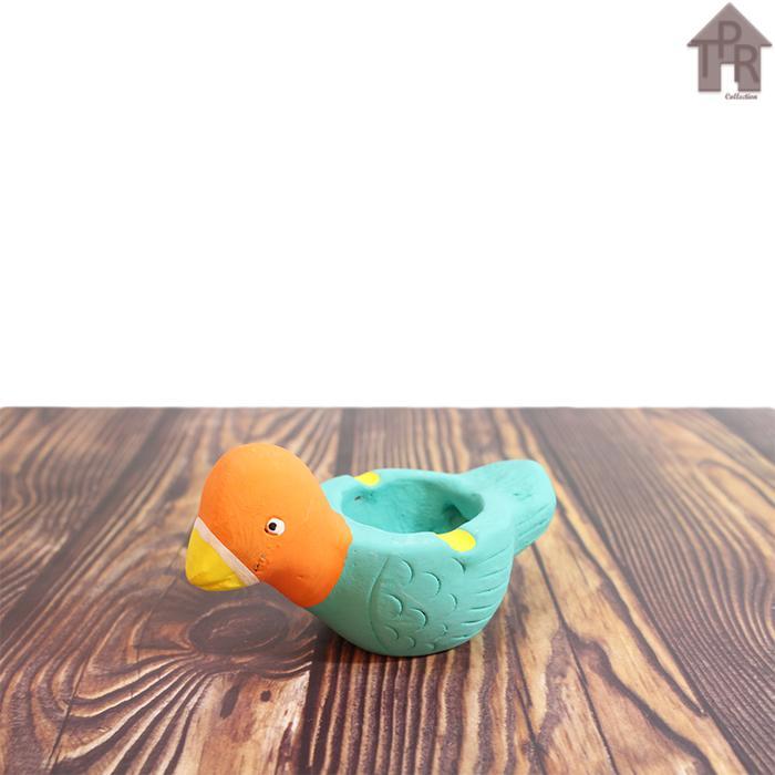 Prakarya - Tanah Liat Merpati Asbak Model Burung Merpati Souvenir Kerajinan Tangan Media Belajar