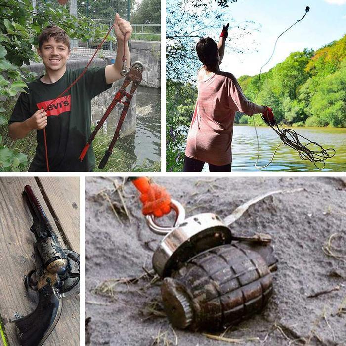 MAGNET NEODYMIUM SUPER STRONG KUAT MODEL BULAT BESAR MAGNET FISHING