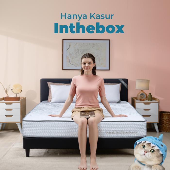 Kasur Spring Bed Inthebox Ukuran 90X200 (Single) - Free Bantal