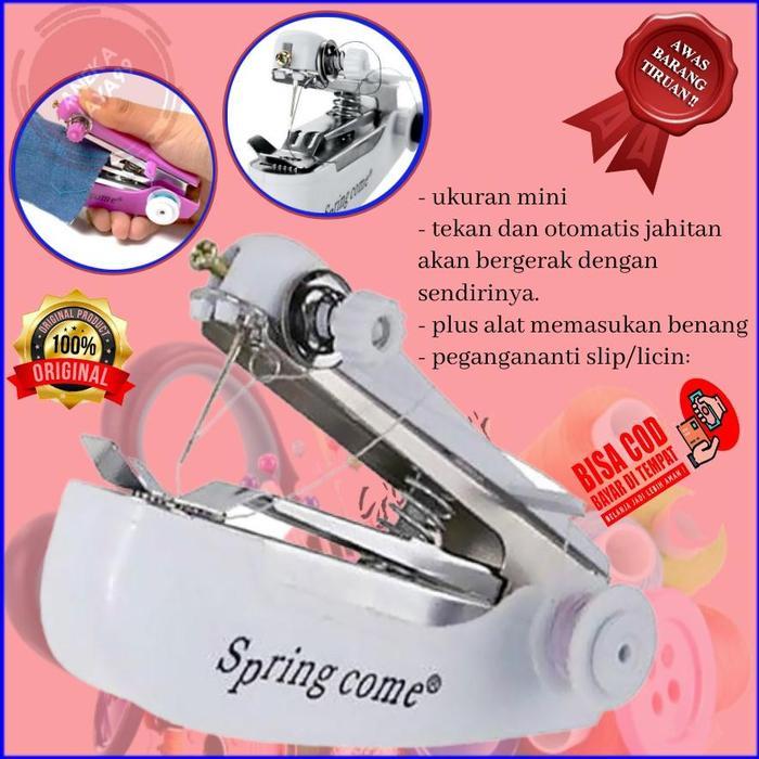 Ready Mesin Jahit Tangan Mini Portable Mesin Jahit Portable Mesin Jahit