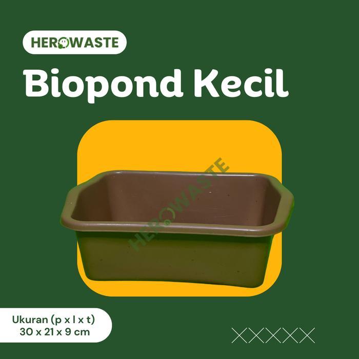 Paket Box Biopond Budidaya Maggot Rumahan Baskom Plastik untuk Budidaya Maggot BSF di Rumah
