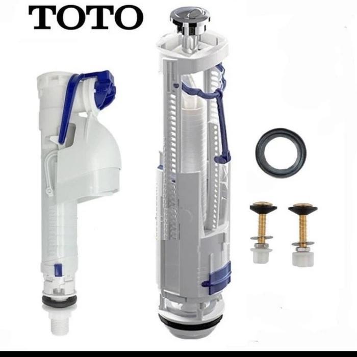 PELAMPUNG KLOSET DUDUK TOTO PEMBILAS DUAL FLUSH ORIGINAL TOTO