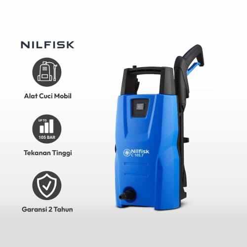Jet Cleaner Nilfisk High Pressure Cleaner C105.7-6 Mesin Cuci Mobil & Motor