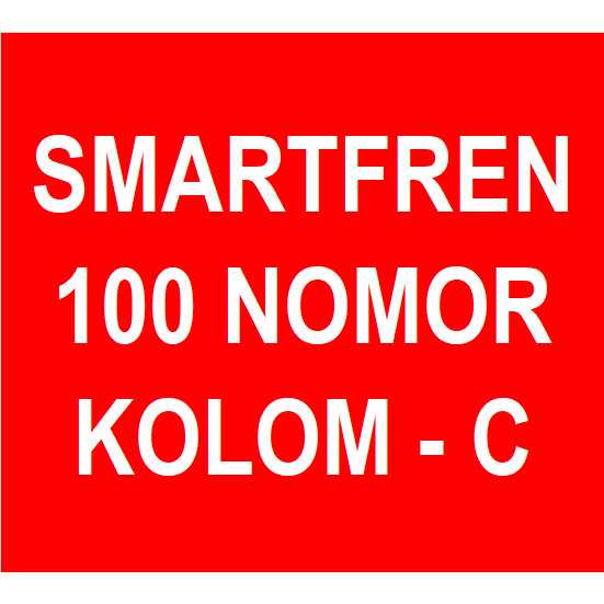 Nomor Cantik Smartfren Ada 11 Dan 12 Digit Ready 100 Pilihan - Kolom C