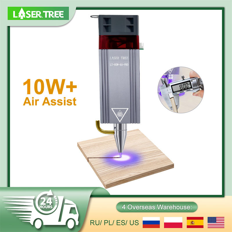 . Laser Tree 80W Laser Module With Air Assist 20W 40W 80W Laser -