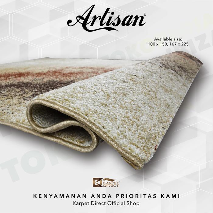[Karpet Direct] Ibiza Karpet (Coklat) 167x225 cm - Kode 45-4584