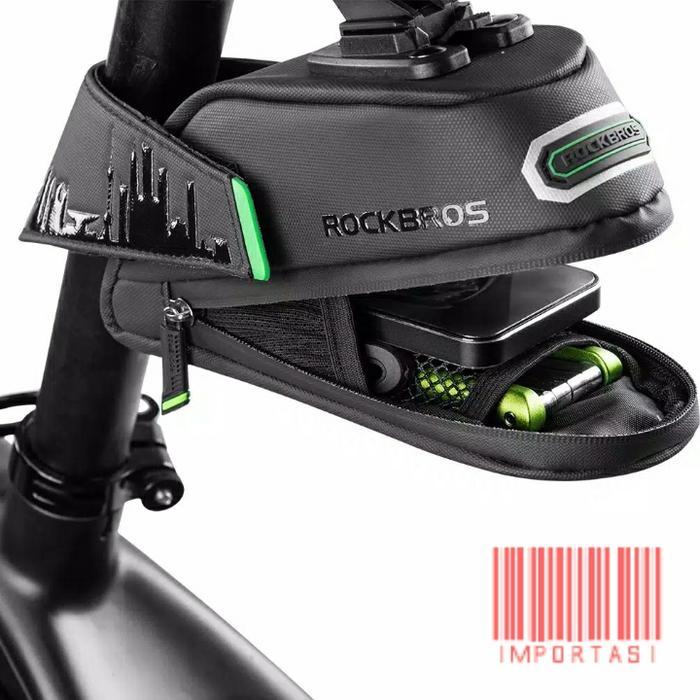 ROCKBROS C27 Rainproof Saddle Bag Sepeda Tas Jok Sadel Anti Air