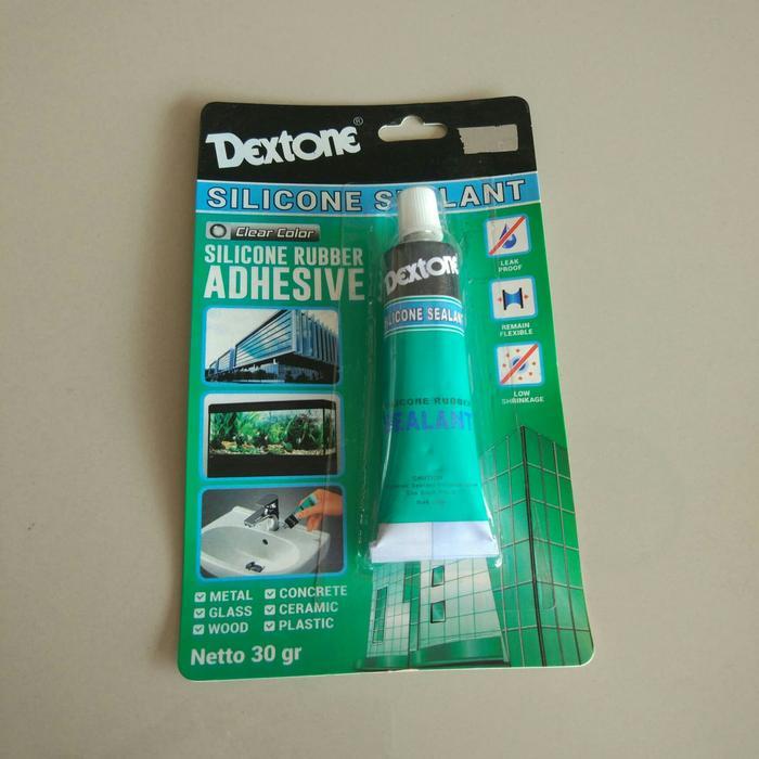 Lem Sealant Dextone Clear / Lem Silicone Silikon Dextone / Lem Kaca