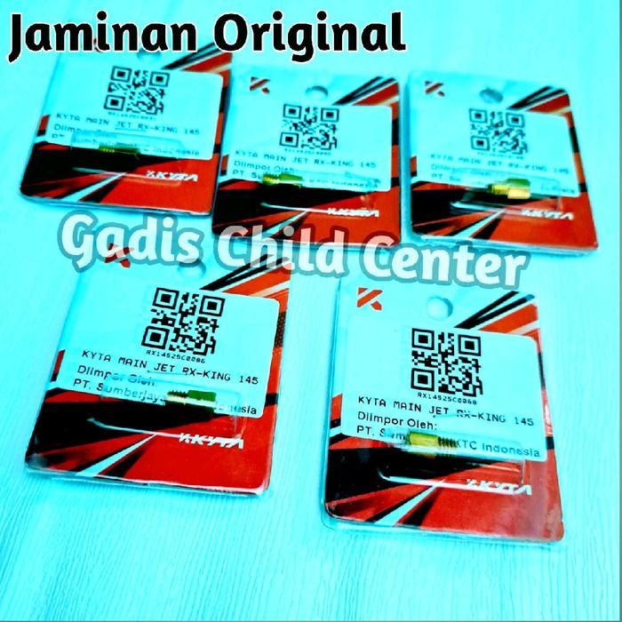 MAIN JET MJ RX KING KTC ORIGINAL JAMIN PRESISI Motorcycle *
