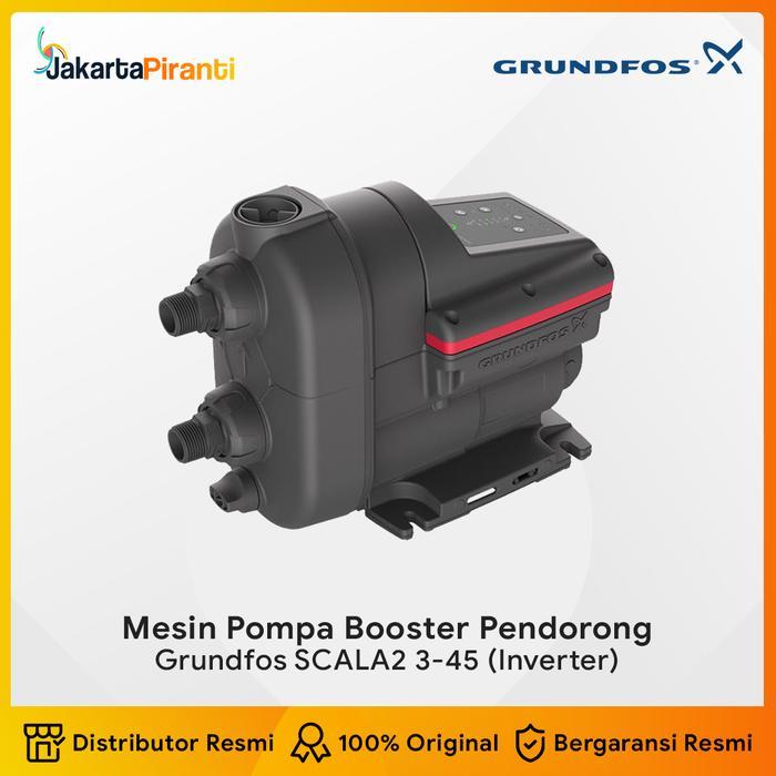 Grundfos Pompa Grundfos Scala 2 3-45 Mesin Pompa Booster Pendorong Dengan Intelligent Pump Control