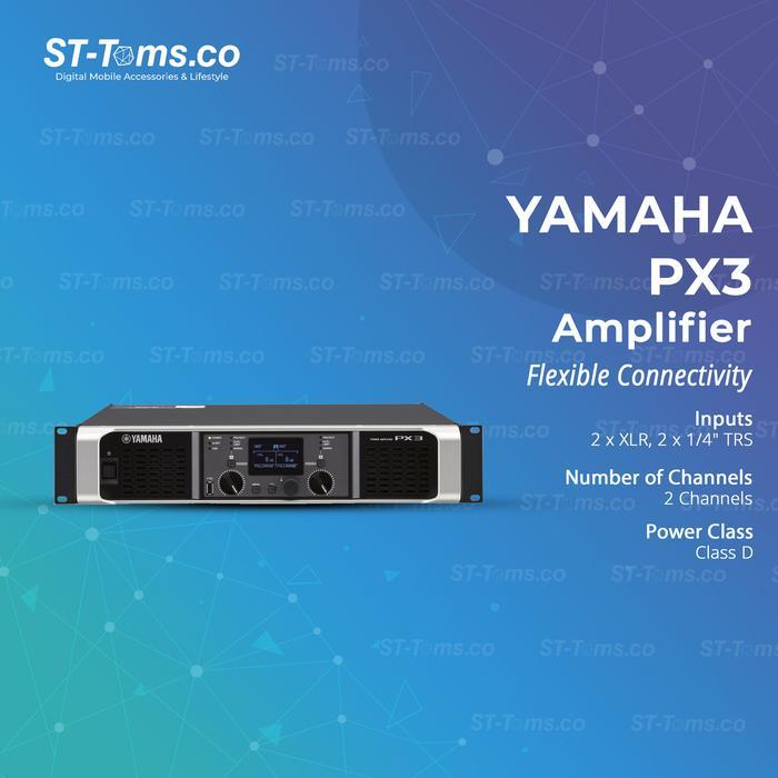 Yamaha Px 3 Px3 Power Amplifier Sound System Terlaris