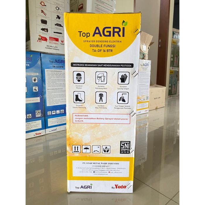 sarisa_shopp Sprayer/Semprot Top Agri Gendong Double Manual Elektrik 16Liter