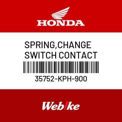 ` SPRING, CHANGE SWITCH CONTACT 35752-KPH-900 MSX125 GROM Honda