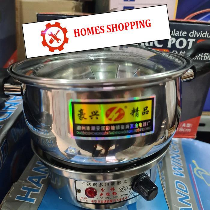 Cosmos - Kompor Listrik Set Electric Portable Panci Listrik Masak Serbaguna