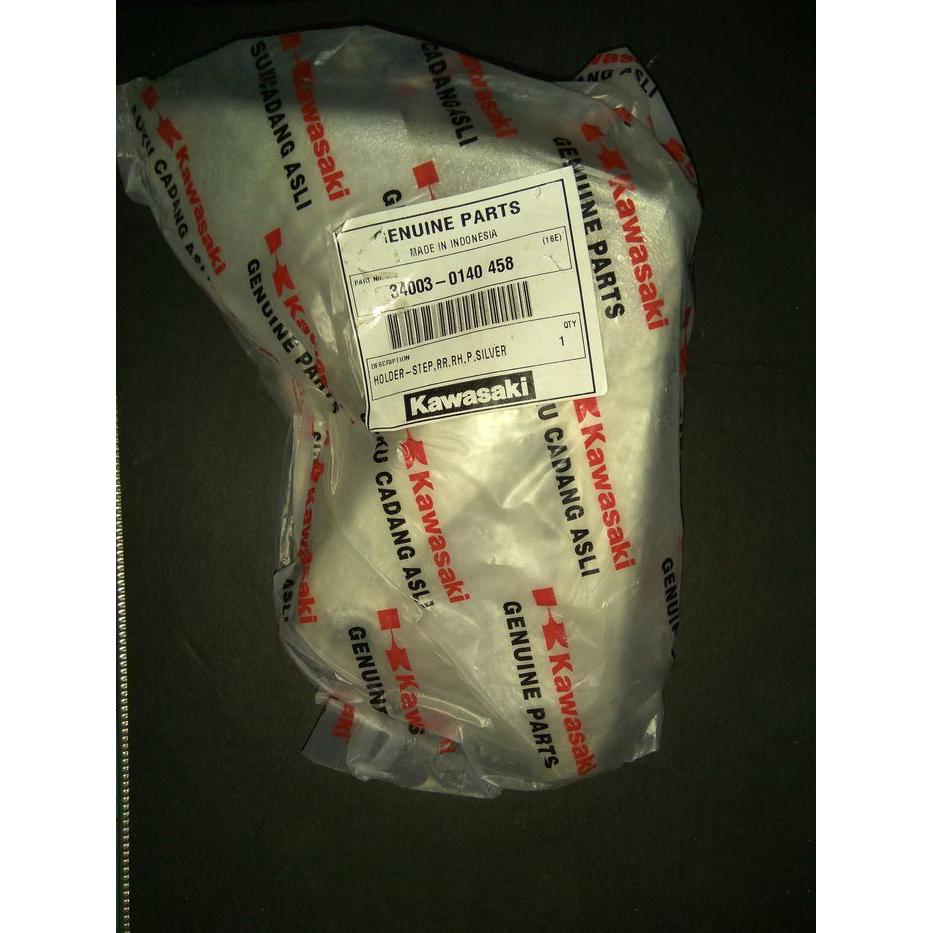 HOLDER ATAU FOOTSTEP BELAKANG KANAN KAWASAKI KLX 150 (34003-0140) OK.