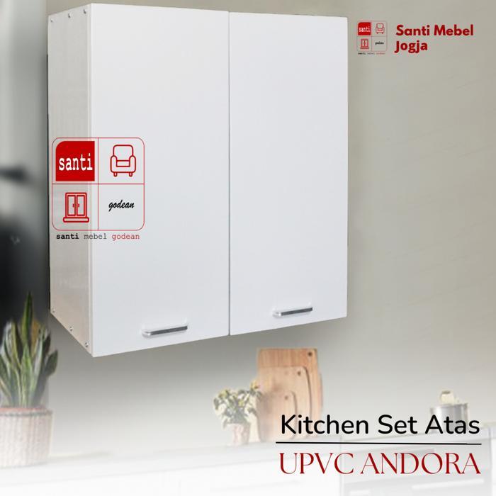 ` Kitchen set atas pintu 2 UPVC Andora Anti Jamur