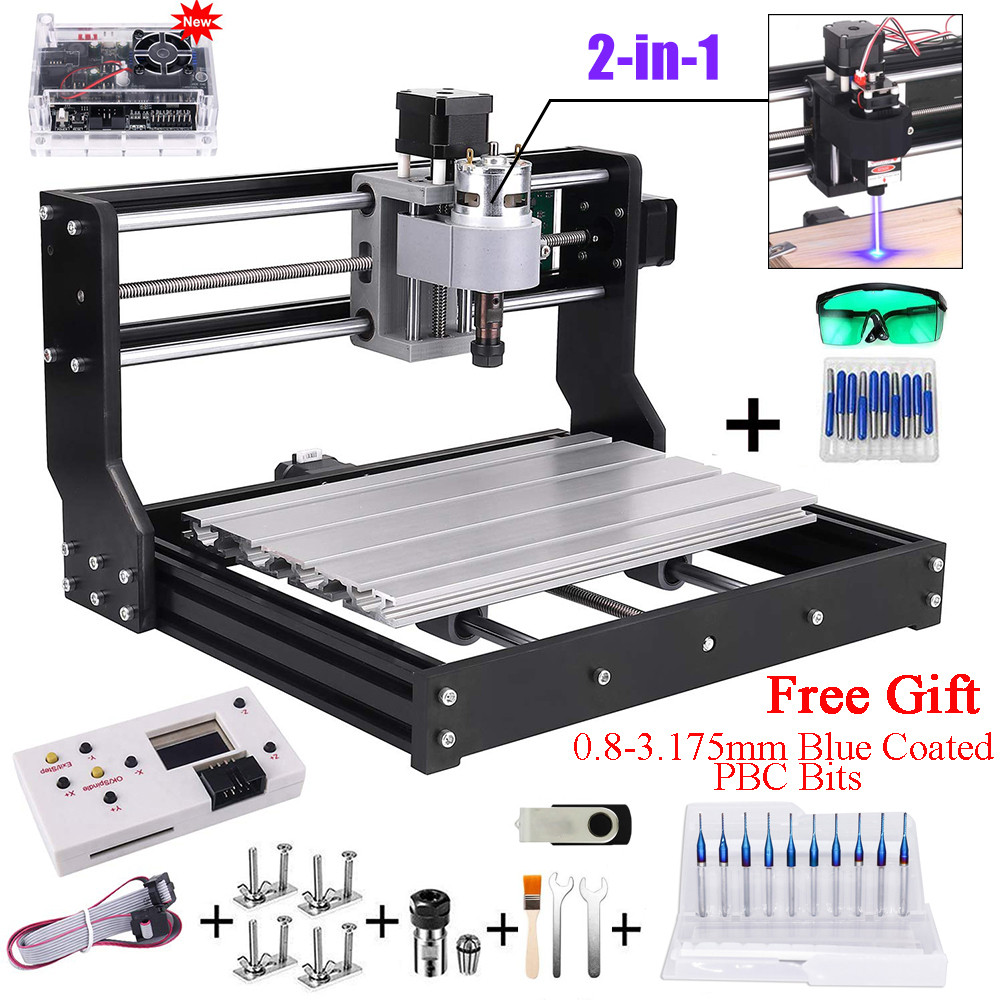 . Cnc 3018 Pro Engraving Machine Pcb Milling Machine Mini Diy Wood -